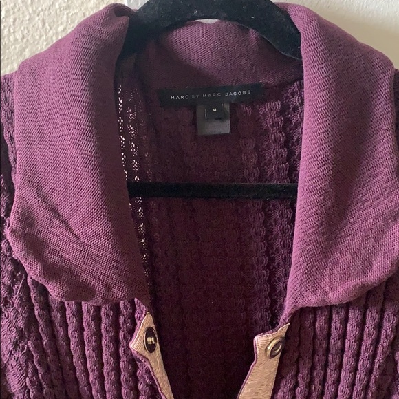 Marc Jacob's short sleeve button up sweater - Picture 3 of 5